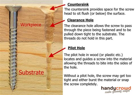 what size pilot hole